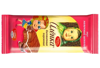 Конфета Пирожное Аленка со вкусом молочного шоколада 
