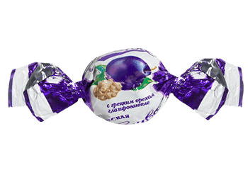 Конфета Конфета Королевская слива с грецким орехом в шоколадной глазури