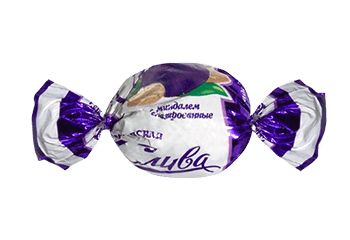 Конфета Конфета Королевская слива с миндалем в шоколадной глазури