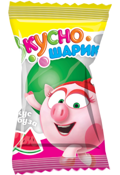 Конфета Конфета Вкусношарик со вкусом арбуза