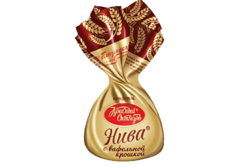 Конфета Конфета Нива с вафельной крошкой