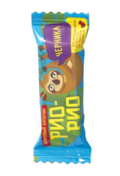 Конфета Фруктовый батончик Рио-Рио черника