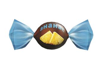 Конфета Конфета FruitStory Ананас в шоколадной глазури