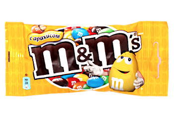Конфета Драже M&M's арахис 45 гр