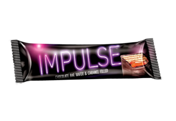 Конфета Батончик Вафельный Импульс 