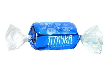 Конфета Конфета Птичка двухслойная флоупак Михаэлла