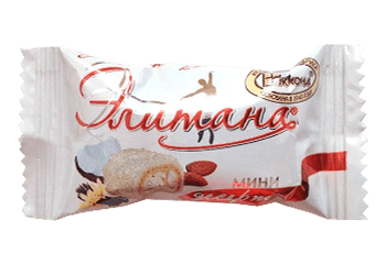 Конфета Конфета Элитана мини с миндалем и кокосом