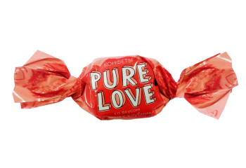 Конфета Конфета Pure Love сливки клубника