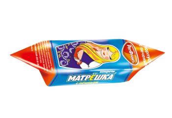 Конфета Конфета Матрешка с печеньем
