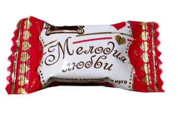 Конфета Конфета Мелодия любви малиновый вкус