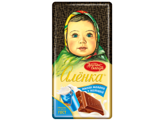 Конфета Шоколад Аленка Больше молока 75 гр