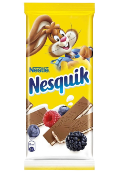 Конфета Шоколад Несквик ягодный 100 гр.
