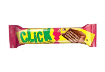 Конфета Батончик вафельный Click 38 гр.