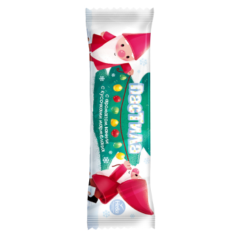 Конфета Пастила с ароматом ванили и кусочками мармелада