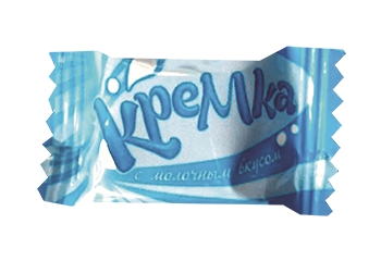 Конфета Карамель Кремка с молочным вкусом