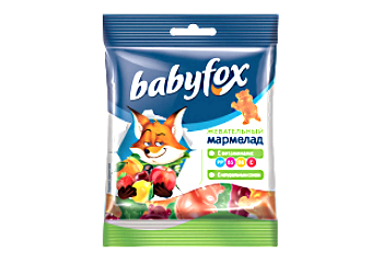 Конфета Мармелад Baby fox 30 гр