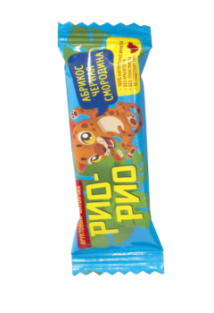 Конфета Фруктовый батончик Рио-Рио абрикос и черная смородина