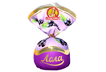 Конфета Конфеты Лола со вкусом смородина Славянка