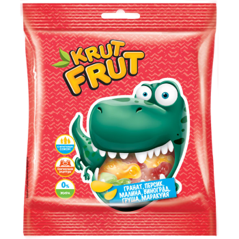 Конфета Мармелад Крут Фрут Динозаврики 70 гр