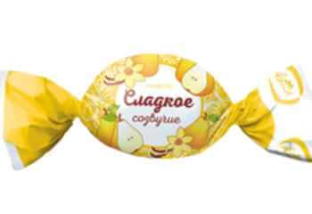 Конфета Конфета Сладкое созвучие вкус груша с ванилью