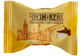 Конфета Конфета Чизи-ин-Кейк глазированные