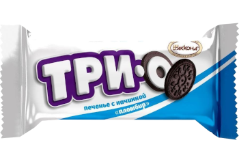 Конфета Печенье ТРИО какао с нач.пломбир