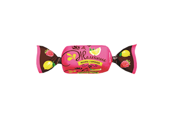 Конфета Конфета Желейные с вкусом малин-лимон