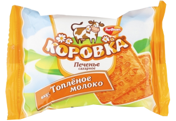 Конфета Печенье Коровка топленое молоко 42гр.