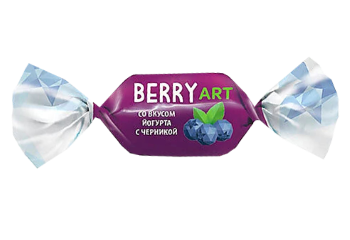 Конфета Конфета BerryArt йогурт-черника