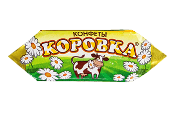 Конфета Конфета Коровка вкус топленое молоко вафельная 