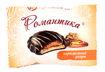 Конфета Печенье Романтика карамельный десерт Славянка