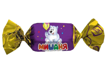 Конфета Конфета Мишаня с ирисом