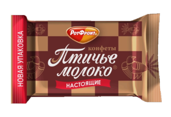 Конфета Конфета Птичье молоко сливочно-ванильные укрупненные