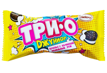 Конфета Печенье Трио Джуниор ванильный бум 45 гр