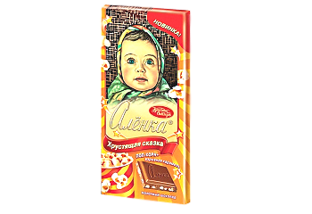 Конфета Шоколад Аленка хрустящая сказка 