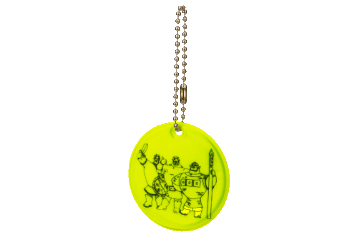 Конфета Вложение брелок "Три Богатыря"