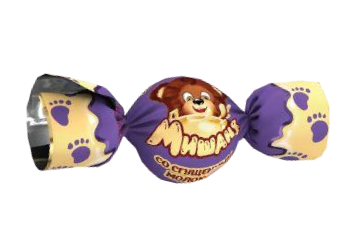 Конфета Конфета Мишаня со сгущенным молоком