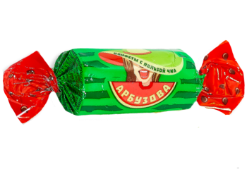 Конфета Конфета Арбузова неглазированные с корпусами из мягкой карамели с начинкой 