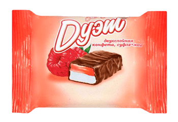 Конфета Конфета Дуэт малина