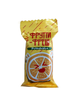 Конфета Конфета Фтутти Фреш  (мол. помадка с фр.-ягод. начинкой со вкусом лимона)