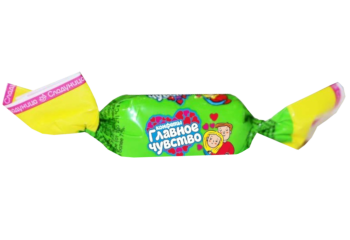 Конфета Конфета  Главное чувство неглазированные с комбинированными помадно-желейными корпусами