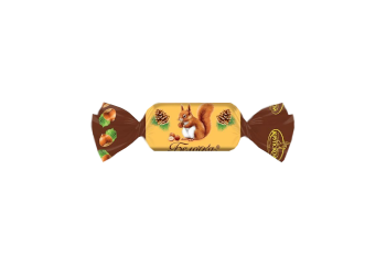 Конфета Конфеты Белочка грильяж с орехом
