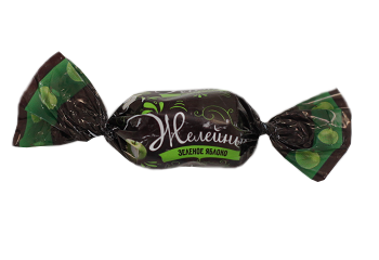 Конфета Конфеты Желейные зеленое яблоко КДВ