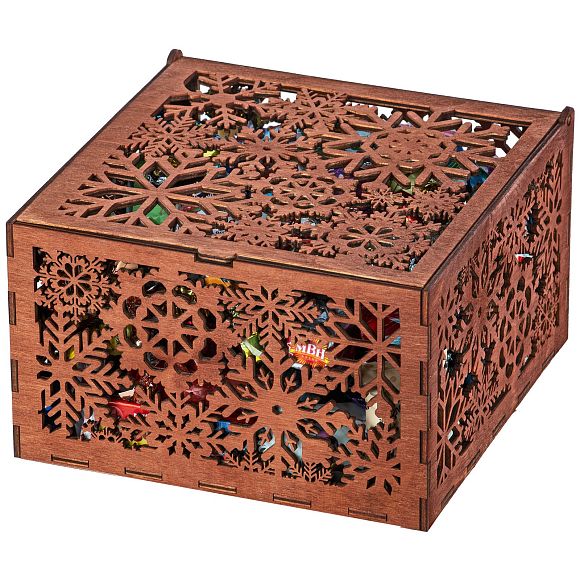 Сладкий новогодний подарок В заснеженных краях