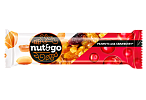 Батончик злаковый NUT&GO с арахисом и клюквой