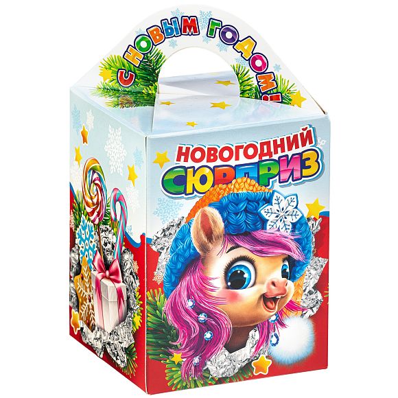 Сладкий новогодний подарок Вкусный привет (Полезный состав)