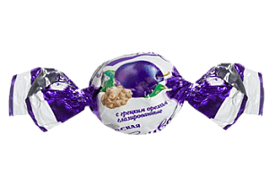 Конфета Королевская слива с грецким орехом в шоколадной глазури