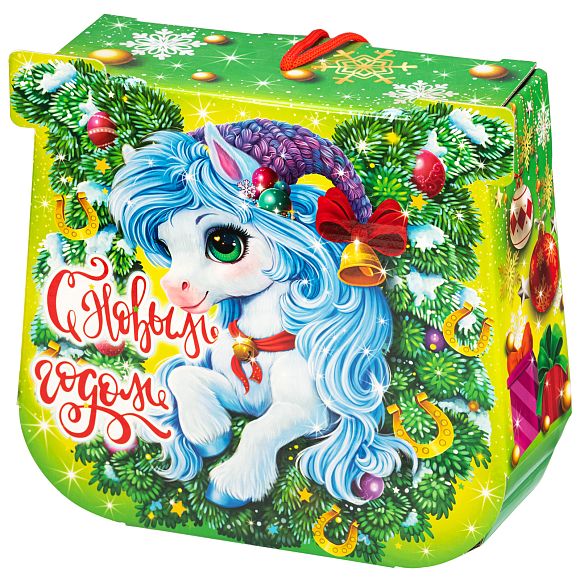 Сладкий новогодний подарок  Подковка 2026