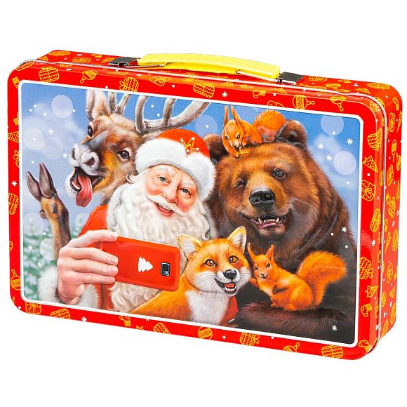 Сладкий новогодний подарок Новогоднее селфи