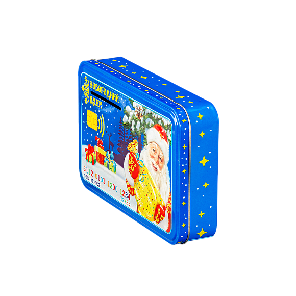 Сладкий новогодний подарок Кредитка от Деда Мороза